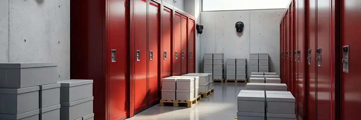 the storage units in Al Quoz
